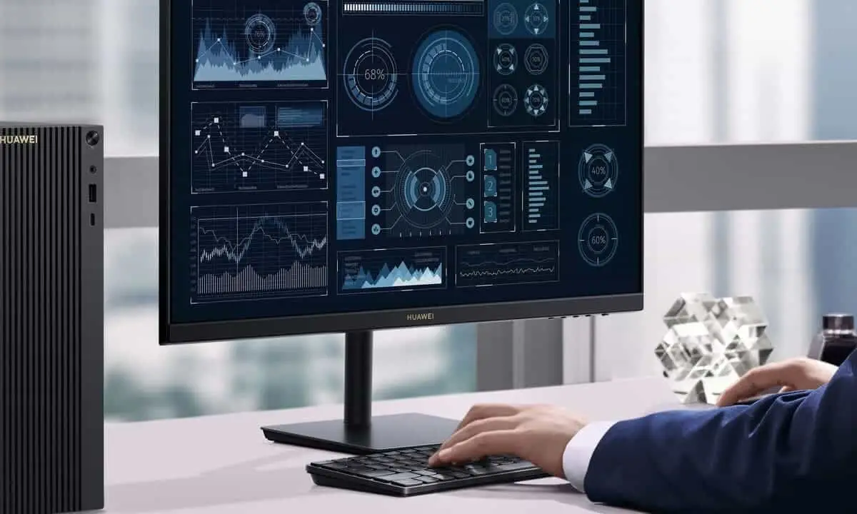 The first Huawei monitor came out to the global markets