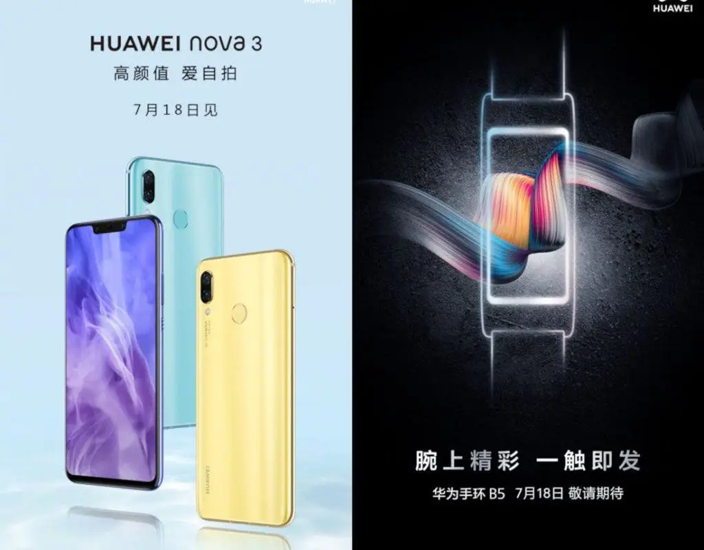 Huawei Nova 3 Leaks in Hands-On Images