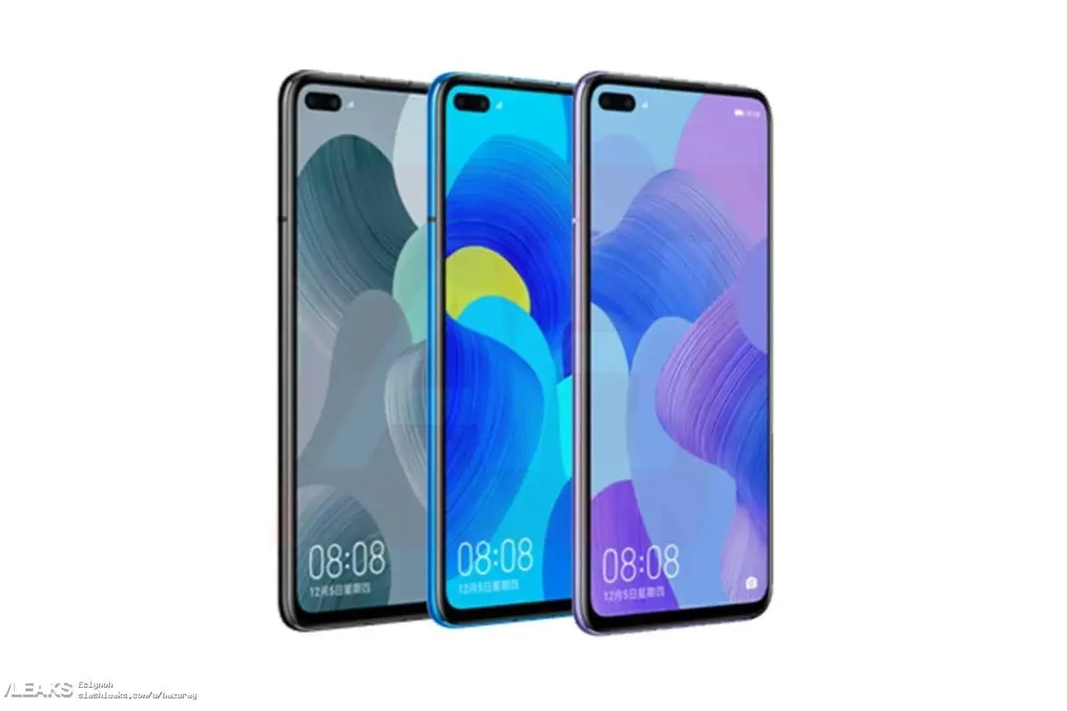 Huawei Nova 6 renders show pill-shaped hole punch design