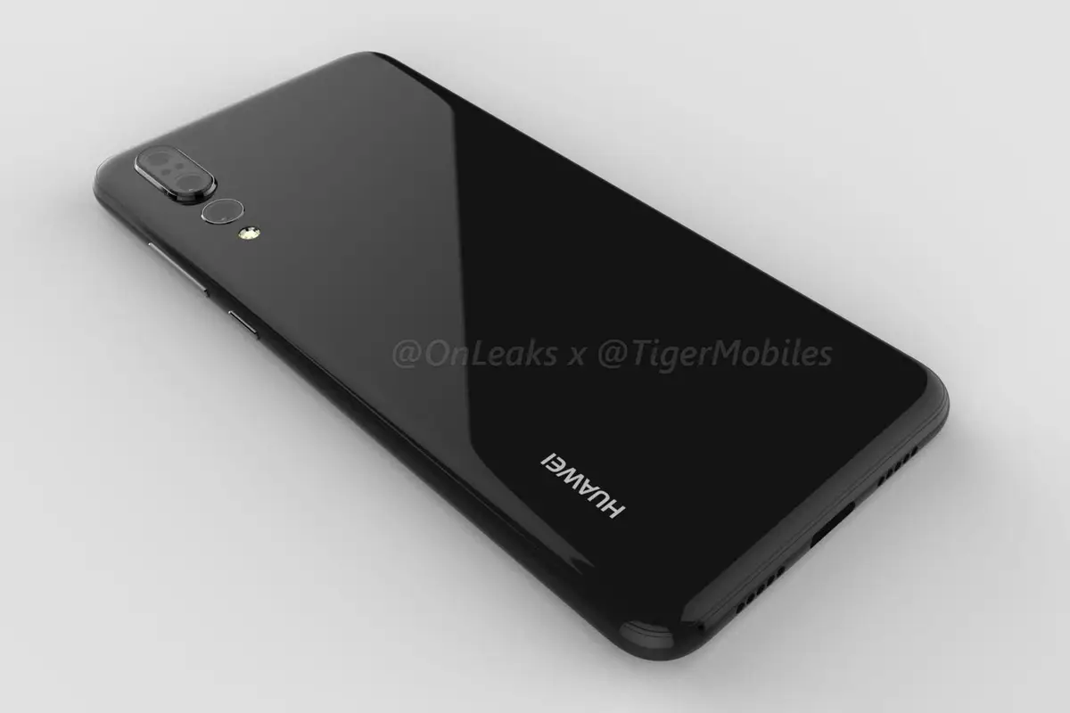 Huawei P20 Plus CAD renders all but confirm triple camera design