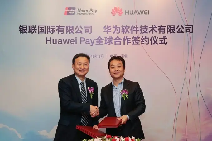 Huawei Pay to Brace International Market Thanks to Union Pay