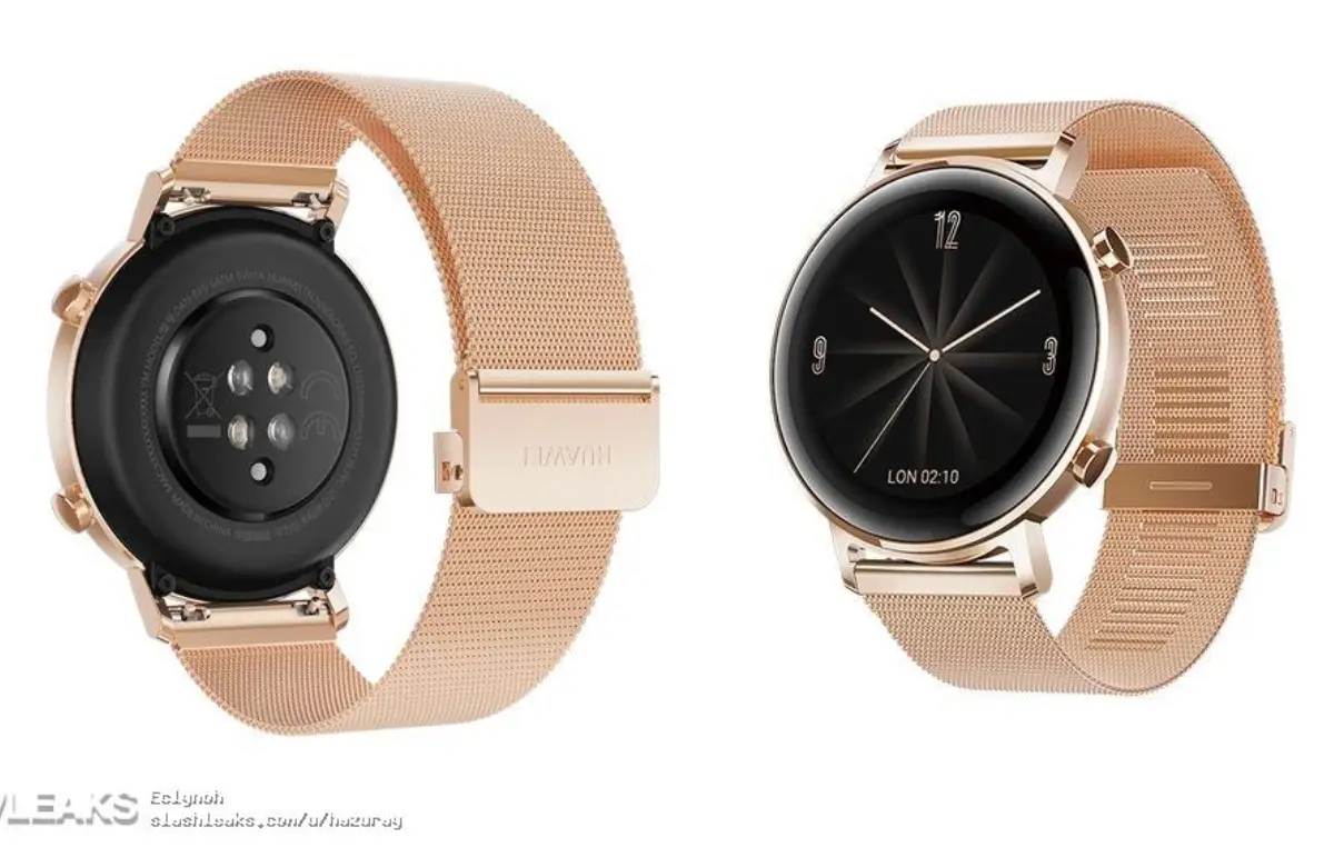 Huawei Watch GT 2 HD renders show its strap design