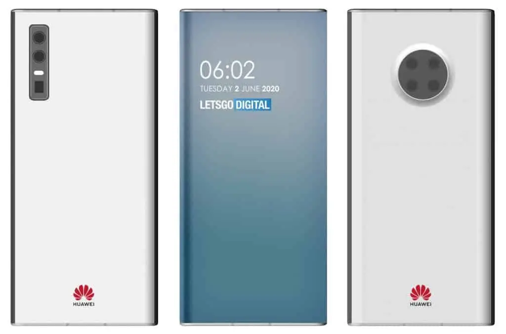 Huawei patents two smartphones with an under-screen camera