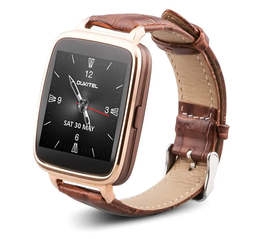 Remember the Oukitel smartwatch? Here is is next the Apple Watch