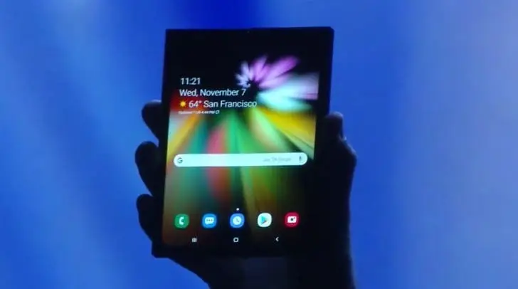 Samsung to prepare a million units of its new foldable phone