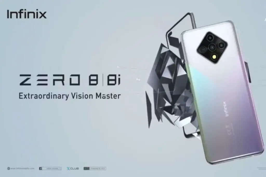 Infinix Zero 8 with 90Hz Display, 64MP Quad Cameras Launched