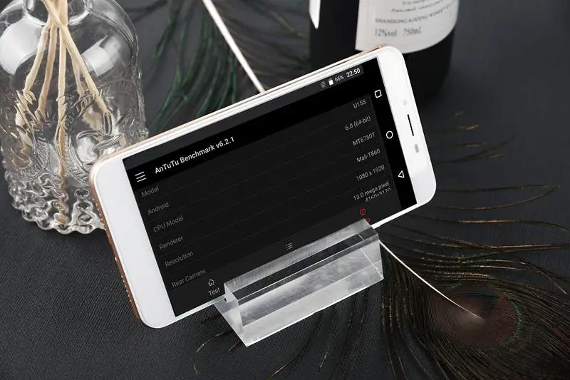 MT6750T- Powered Oukitel U15S shows up on AnTuTu