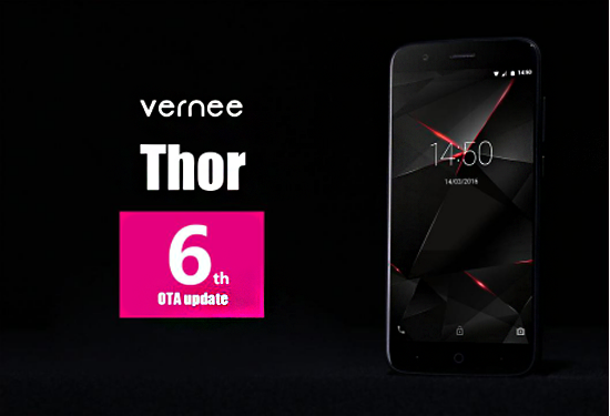 Vernee about to release the sixth OTA for Vernee Thor