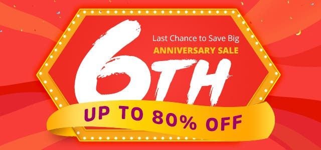 Geekbuying's 6th Anniversary Promo Begins - Up to 80% Off!