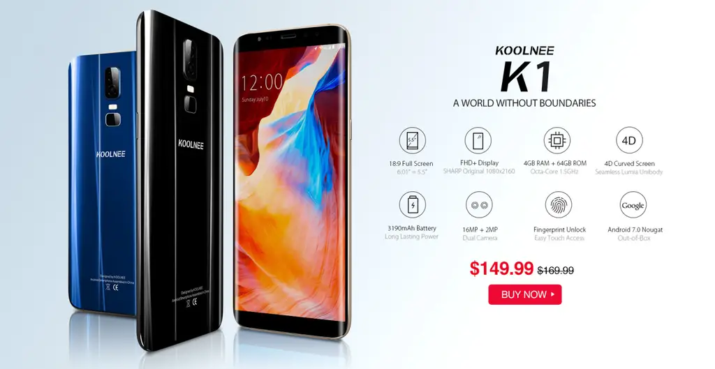 Video : KOOLNEE K1 introduction plus specs revealed