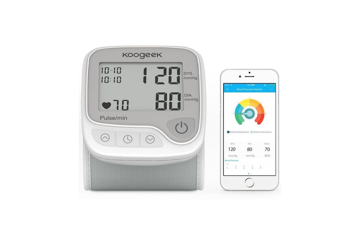 Koogeek BP1 Bluetooth Wrist Blood Pressure Monitor on sale