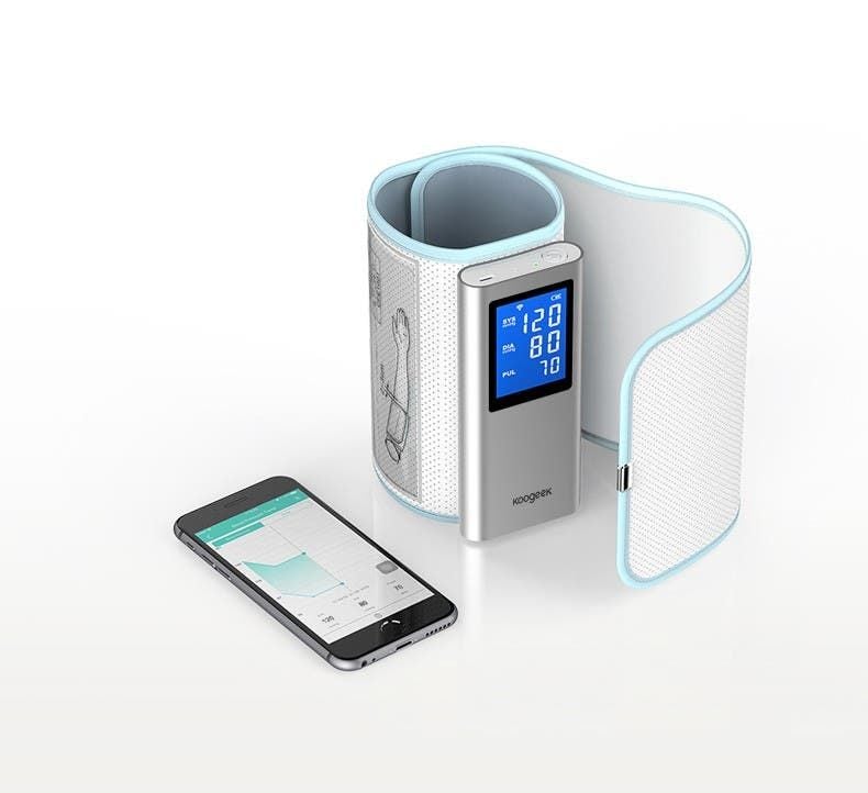 Koogeek BP2 Arm Blood Pressure Monitor with WiFi and Bluetooth now on Sale