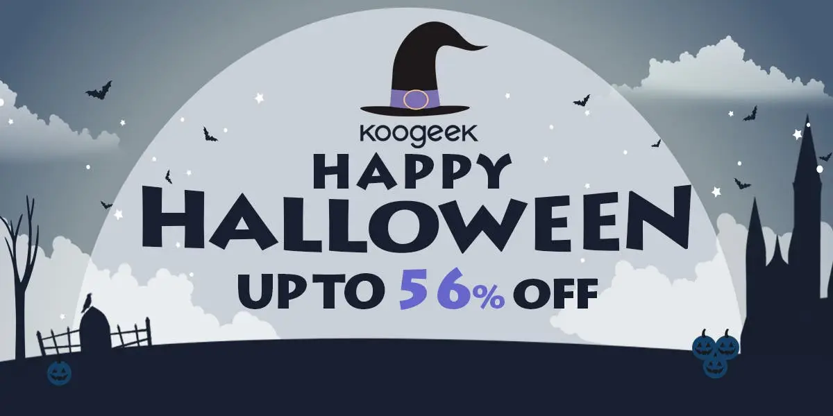 Koogeek Halloween Promotion Kicks Off - Discounts up to 56%