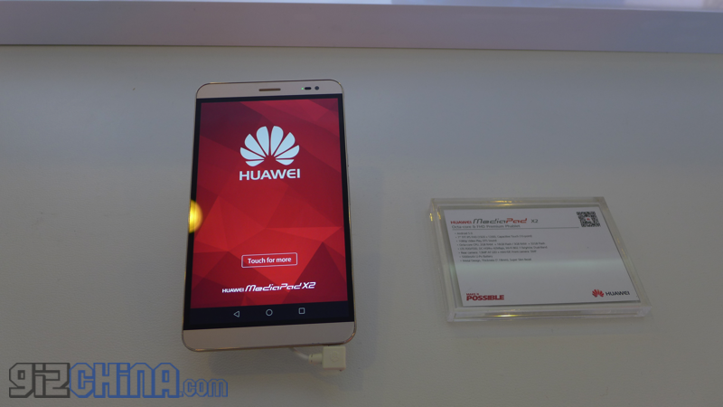 MWC: Huawei Mediapad X2, LTE tablet