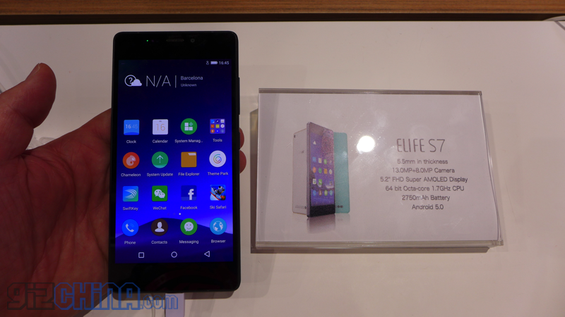 MWC: Gionee Elife S7 first impressions