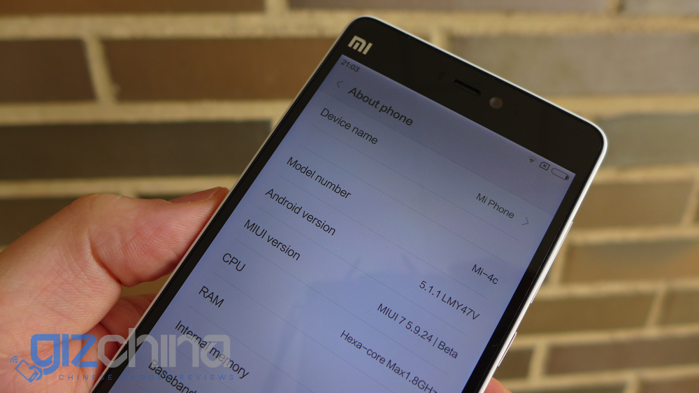 Xiaomi Mi4c first impressions