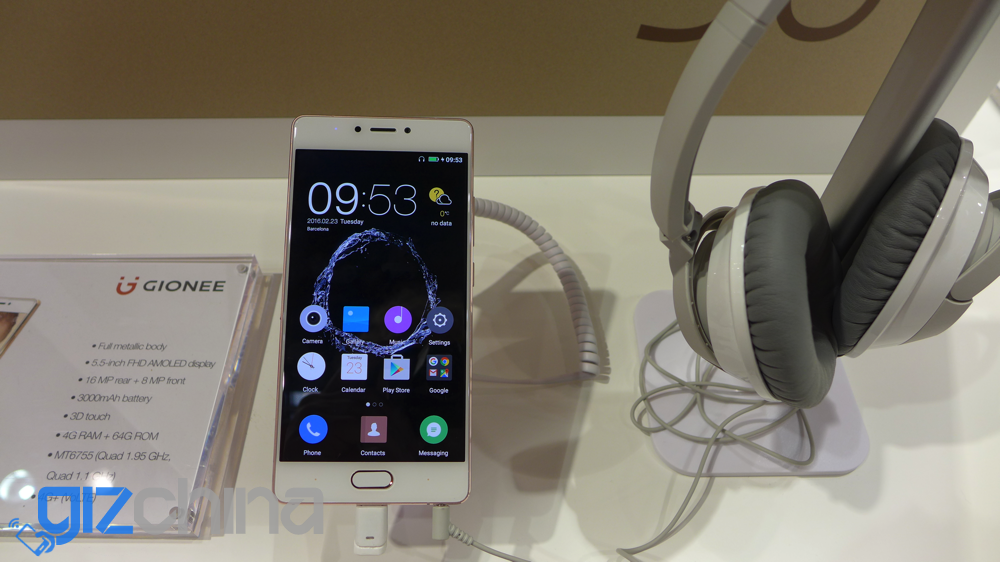 MWC 2016: Gionee S8 hands on