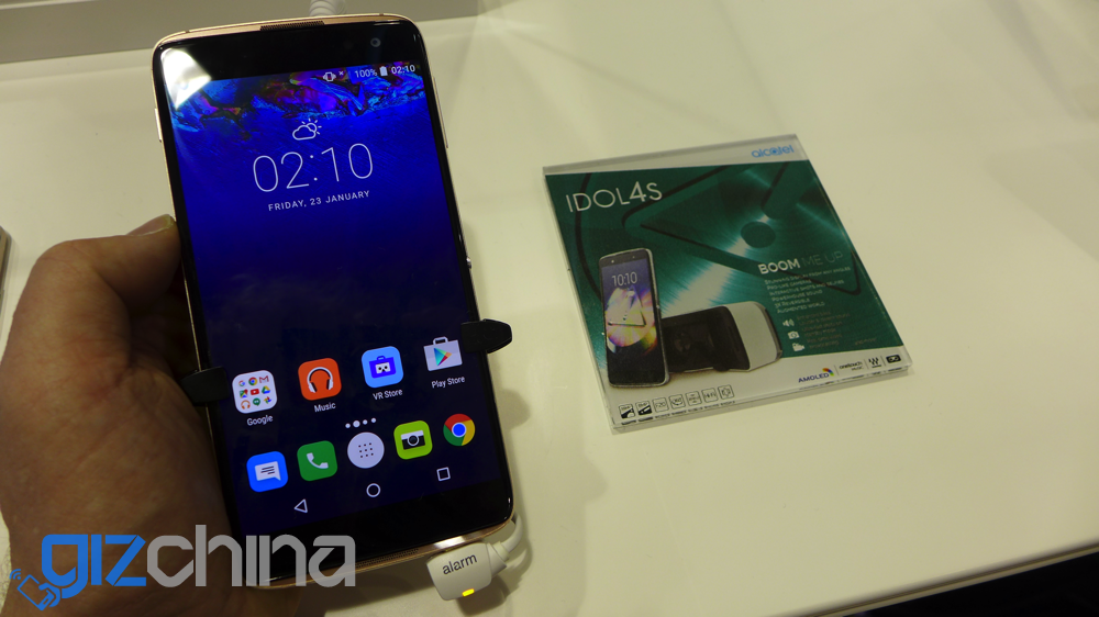 MWC 2016: Alcatel Idol 4S video hands on