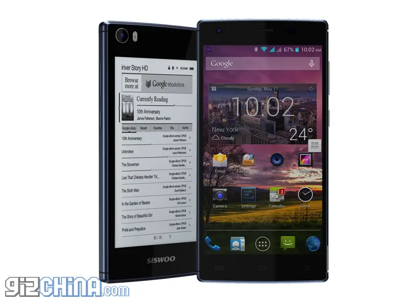 The Siswoo R9 Darkmoon is a dual screen flagship phone with better specs than the Yotaphone 2