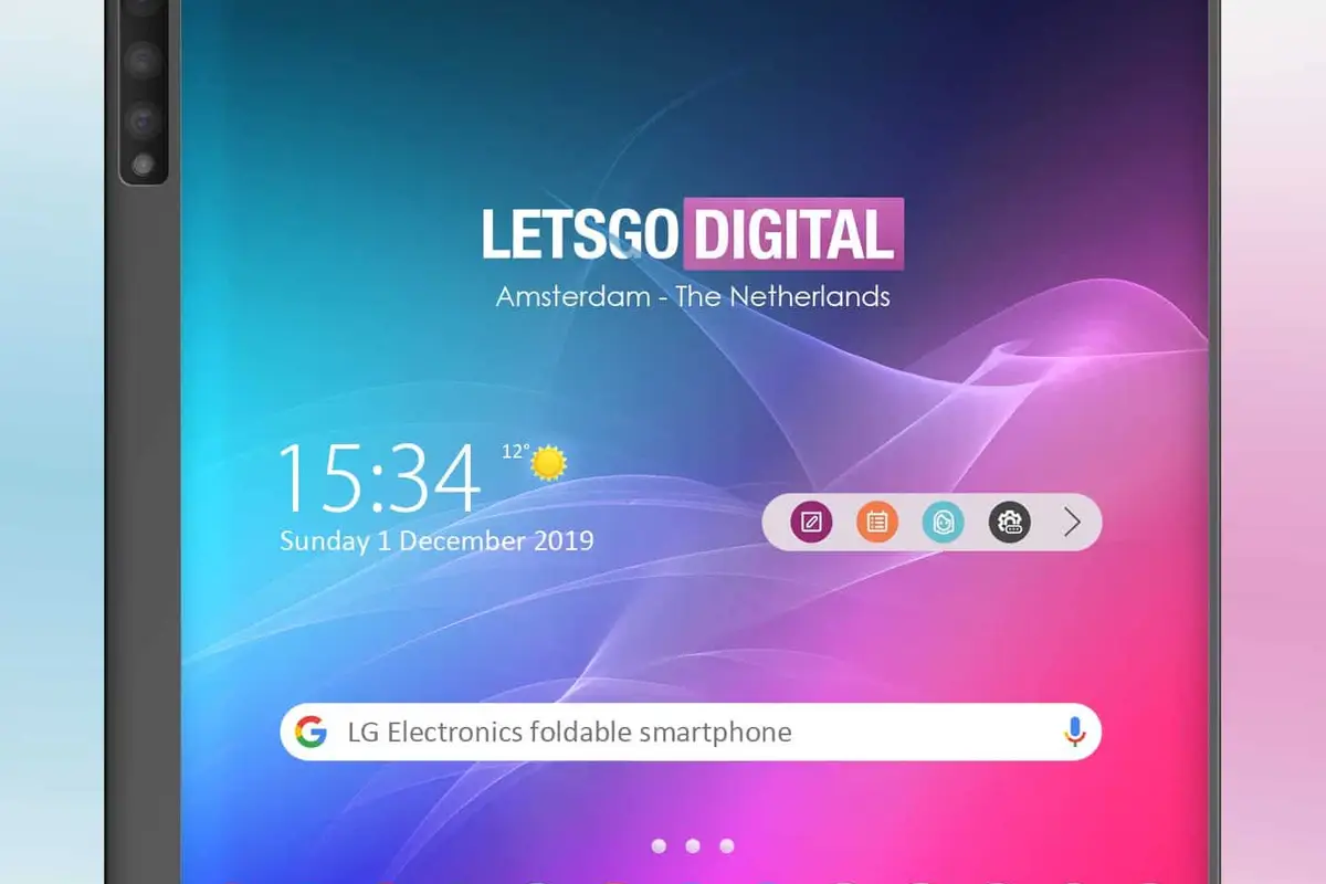 LG's new foldable phone design looks like Huawei Mate X