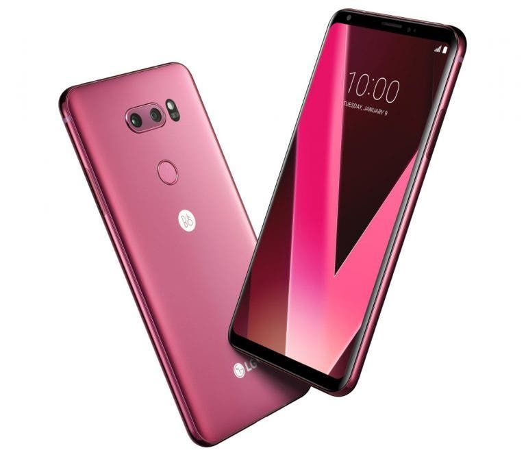 LG V30 gets Raspberry Rose color variant