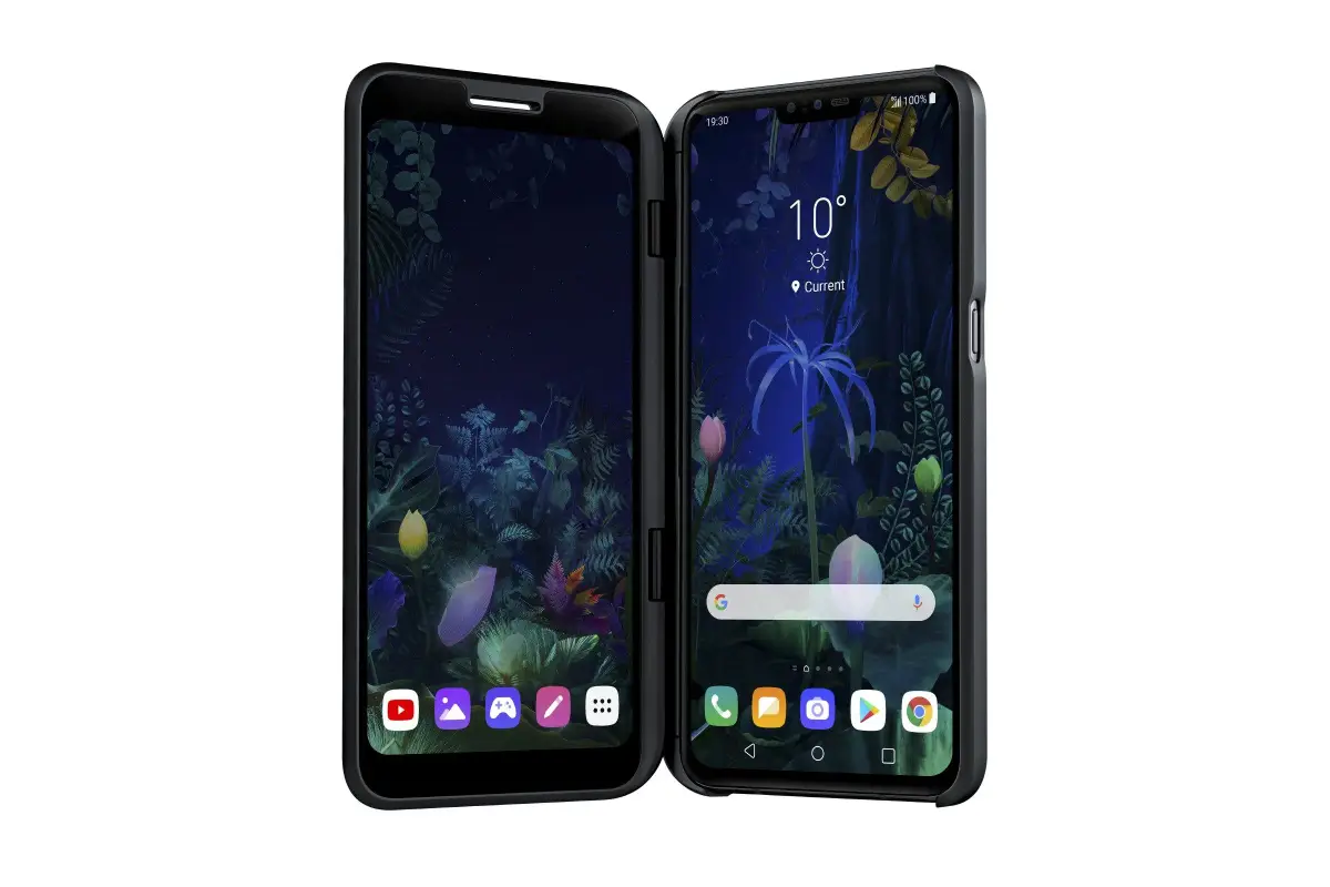 LG shows how to use the Dual Screen and the new features of LG V50 ThinQ