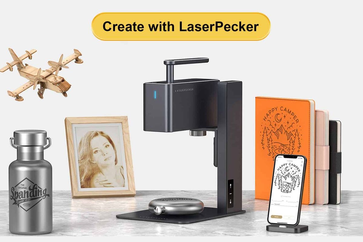 [DEAL] LaserPecker 2 Handheld Laser Engraver Cutter available for $799 (20% OFF)