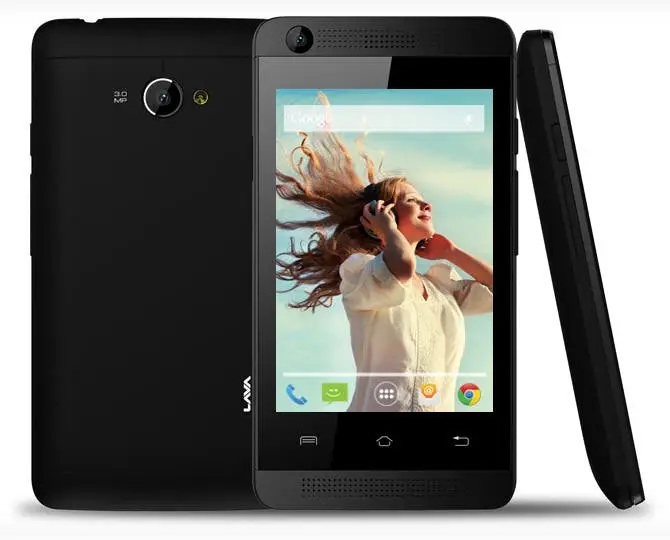 The $63 Lava Iris 360 Music offers dual front speakers, dual-core computing