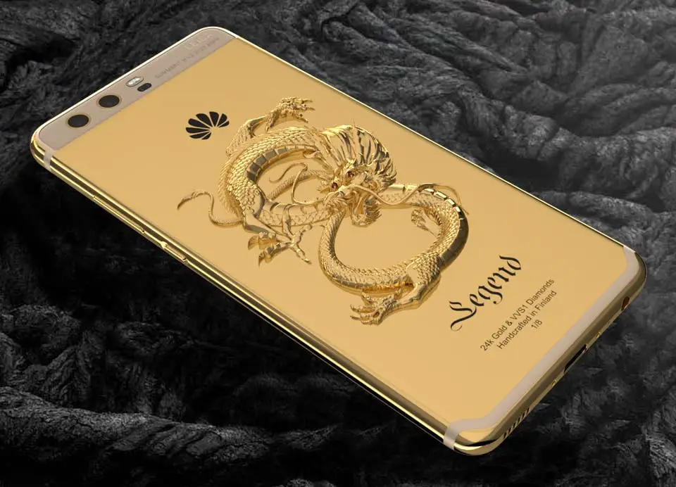 Legend releases "Limited Edition" 24k gold plated Huawei P10