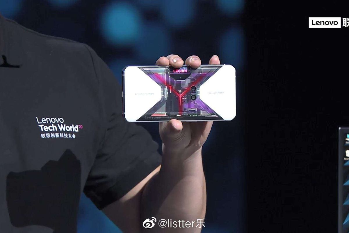 Lenovo Legion Pro gaming smartphone has received a transparent version