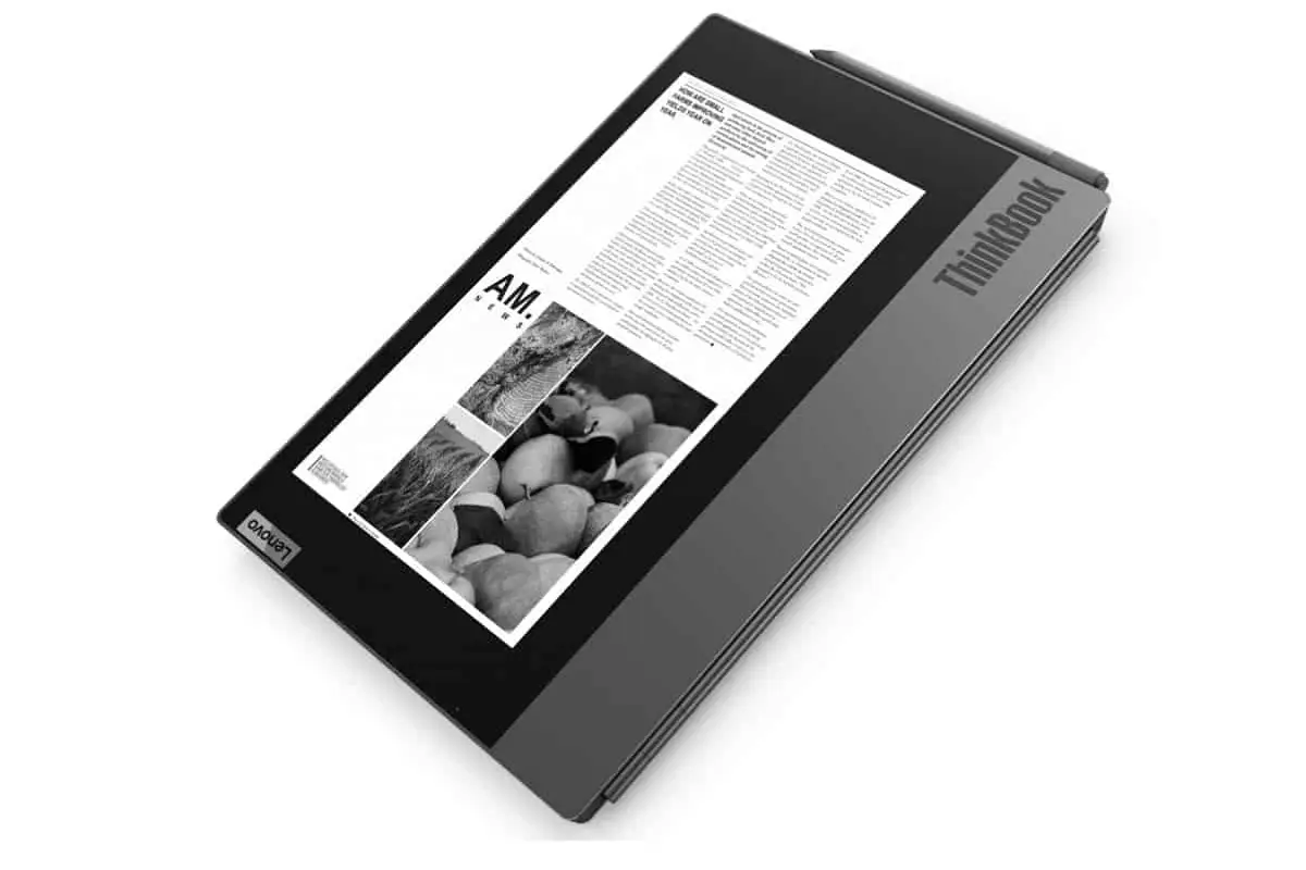 CES 2020: Lenovo unveils its ThinkBook Plus with external e-Ink display