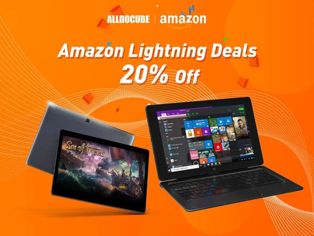 Lightning deals for ALLDOCUBE tablets on Amazon and Aliexpress