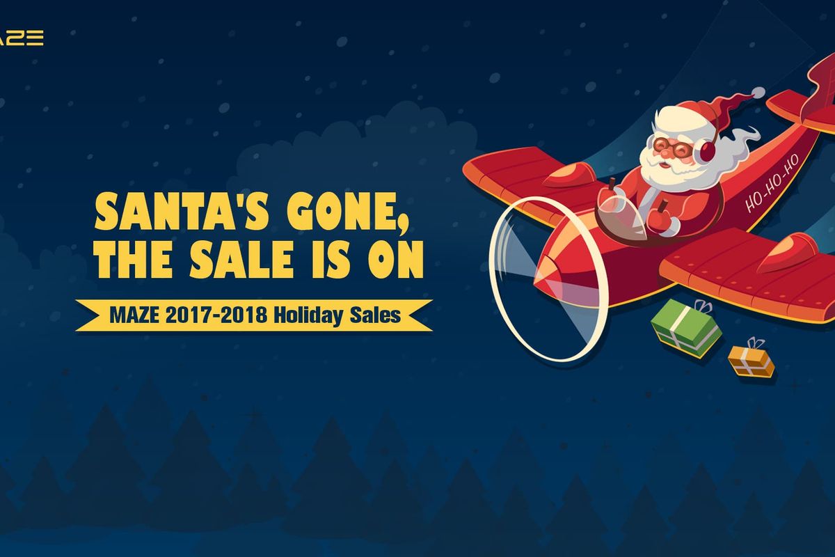 MAZE Holiday Sales Are On Just as Santa is Gone!