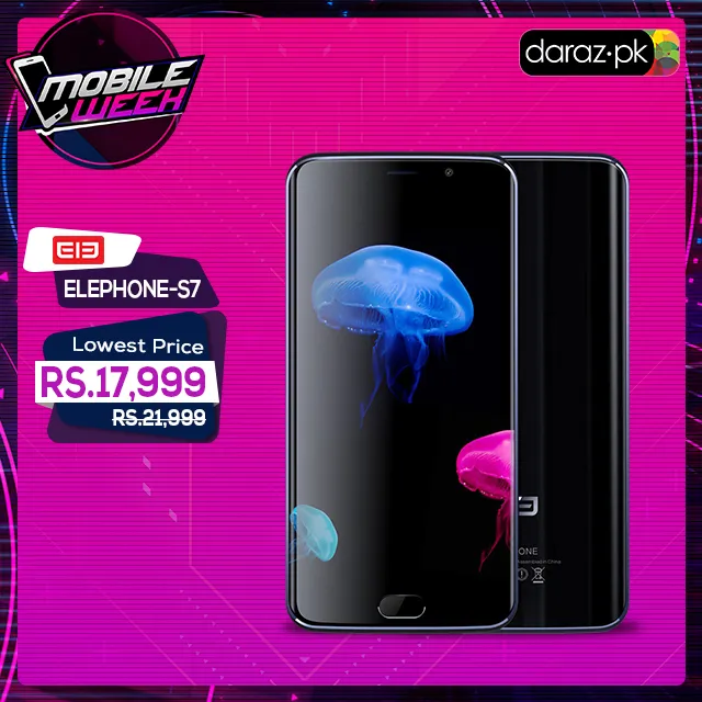 Elephone S7 deal on the Daraz online store in Pakistan