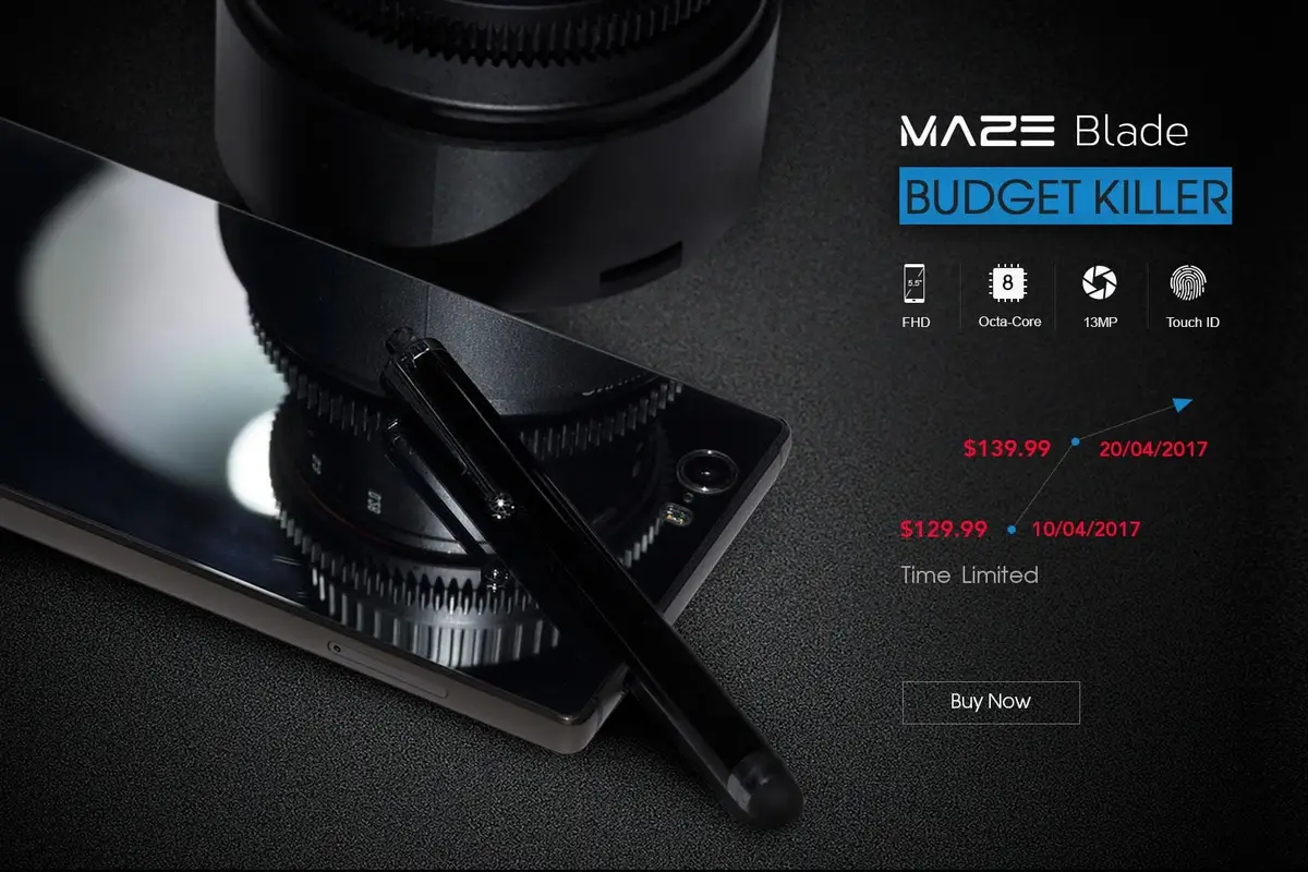 You Can Buy The Maze Blade Xiaomi Mi Mix Look-a-like For $129.99
