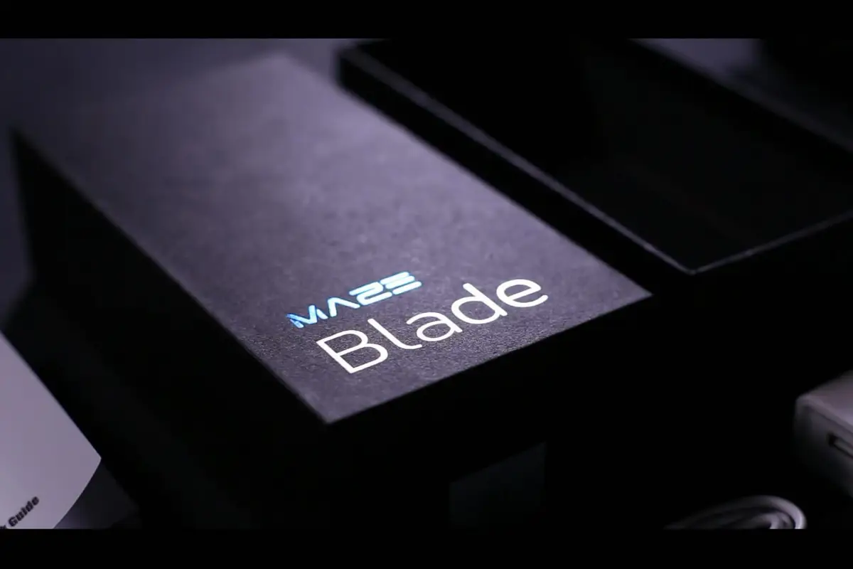 The Shiny MAZE Blade gets an Official Video Unboxing!