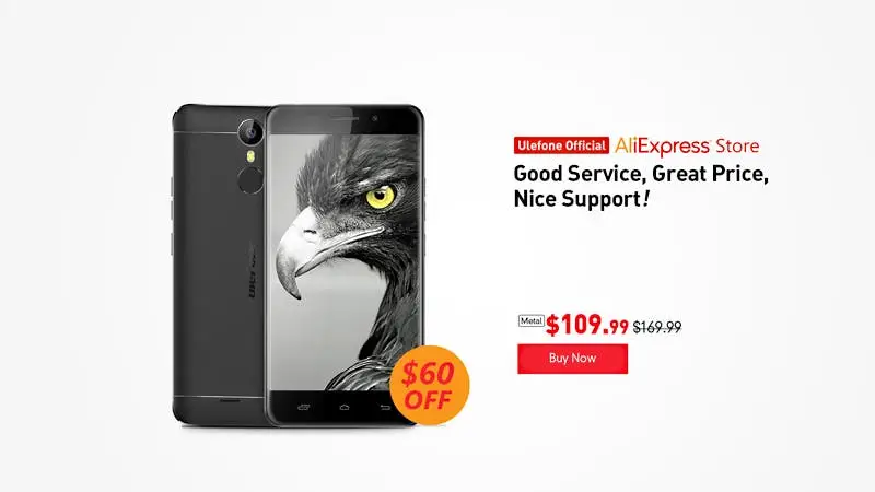 Ulefone open their official Aliexpress store