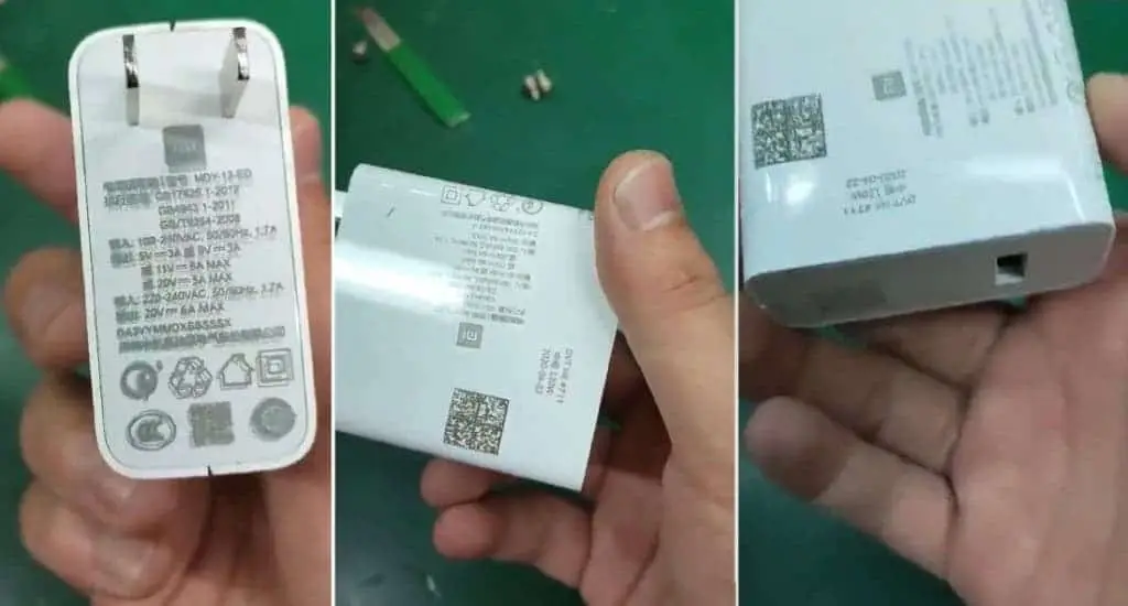 Xiaomi 5G Phone With 120W Fast Charging Adapter Got 3C Certification