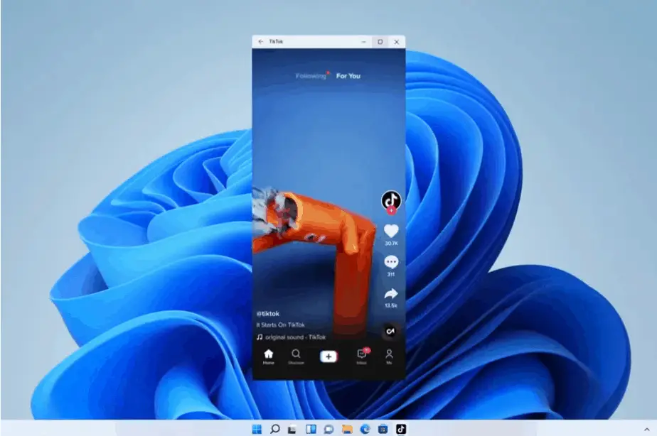 Microsoft Win11 can install Android APK locally