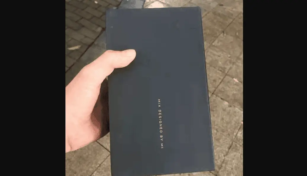 Xiaomi Mi MIX 4 packaging box appears online - real or fake?