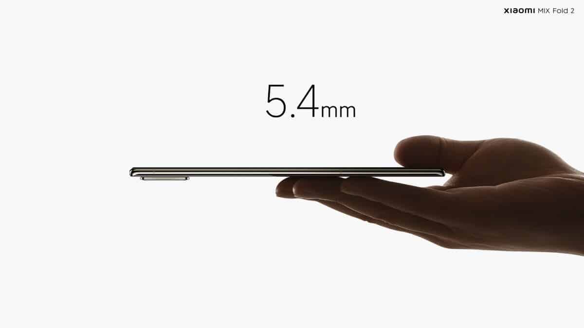 Xiaomi CEO: The Mix Fold 2 has almost the thickness limit for a smartphone