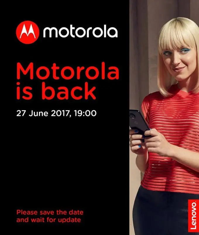 Motorola might unveil the Moto Z2 and Z2 Force on June 27