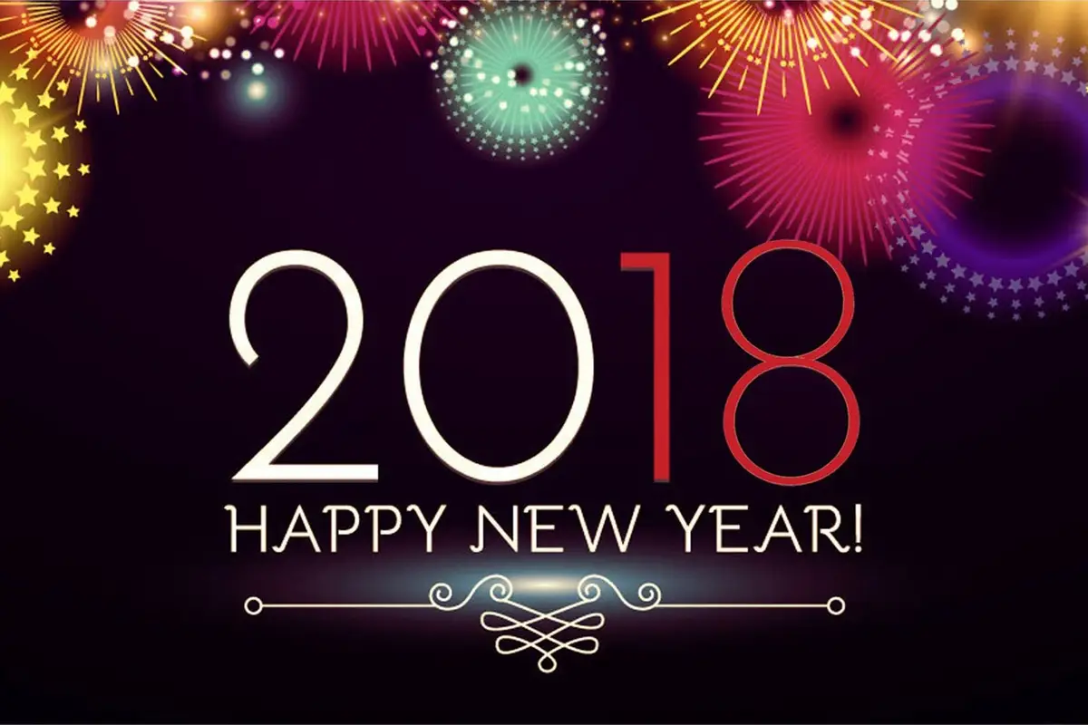 Gizchina: Happy new year 2018!