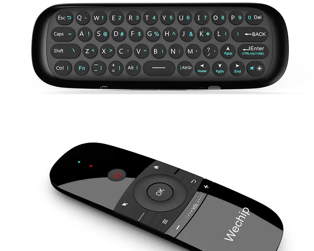 Get the Wechip W1 keyboard remote or Xiaomi Air BT earbuds from Ebay