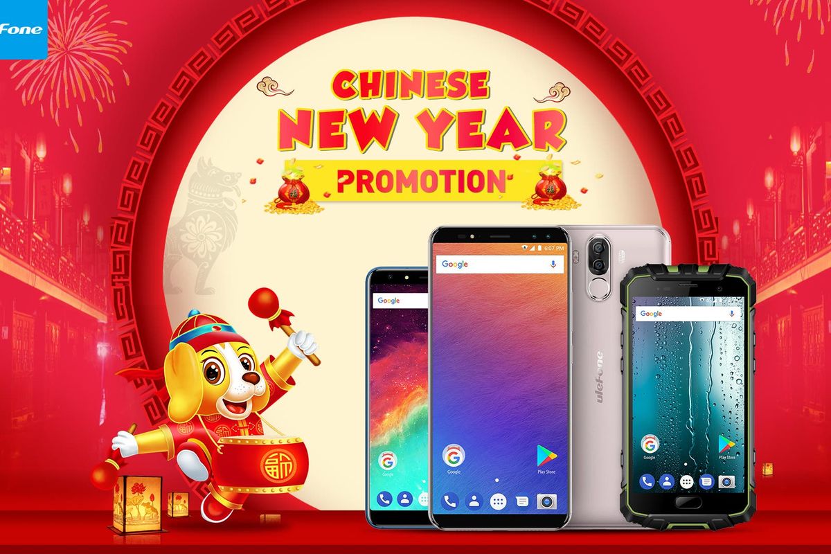 Ulefone Chinese New Year promo features all their main phones