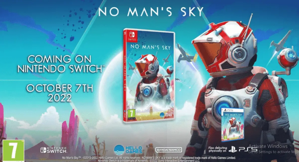 Nintendo confirms "No Man's Sky" will launch on Switch on October 7