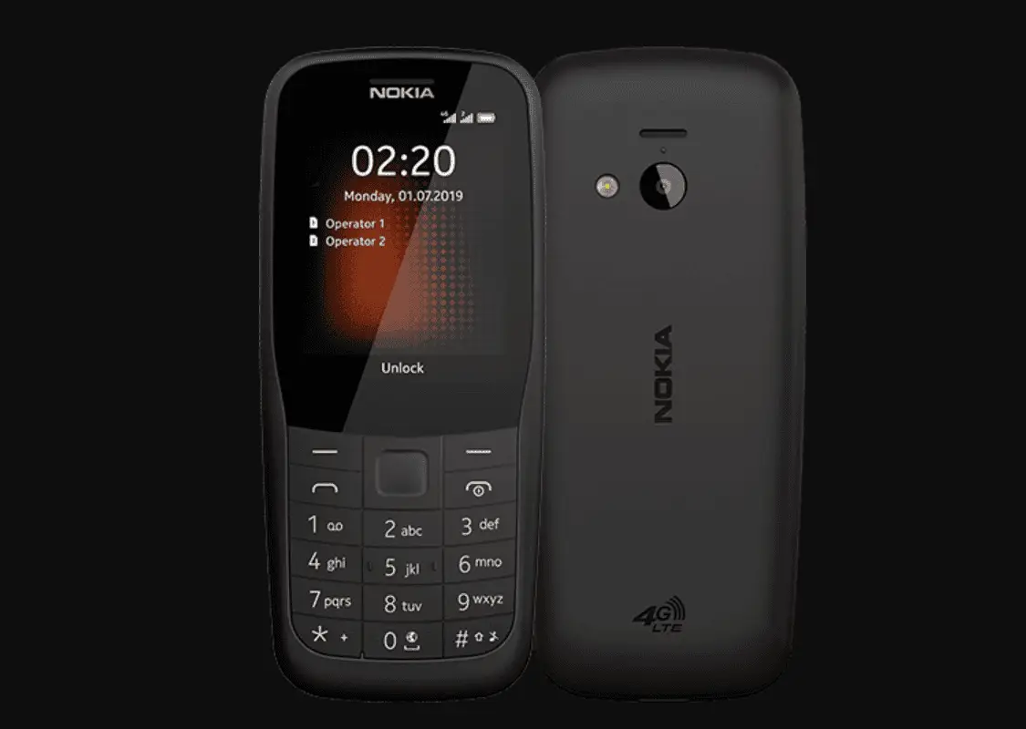 Nokia 220 4G feature phone launched in China for 299 yuan ($42)