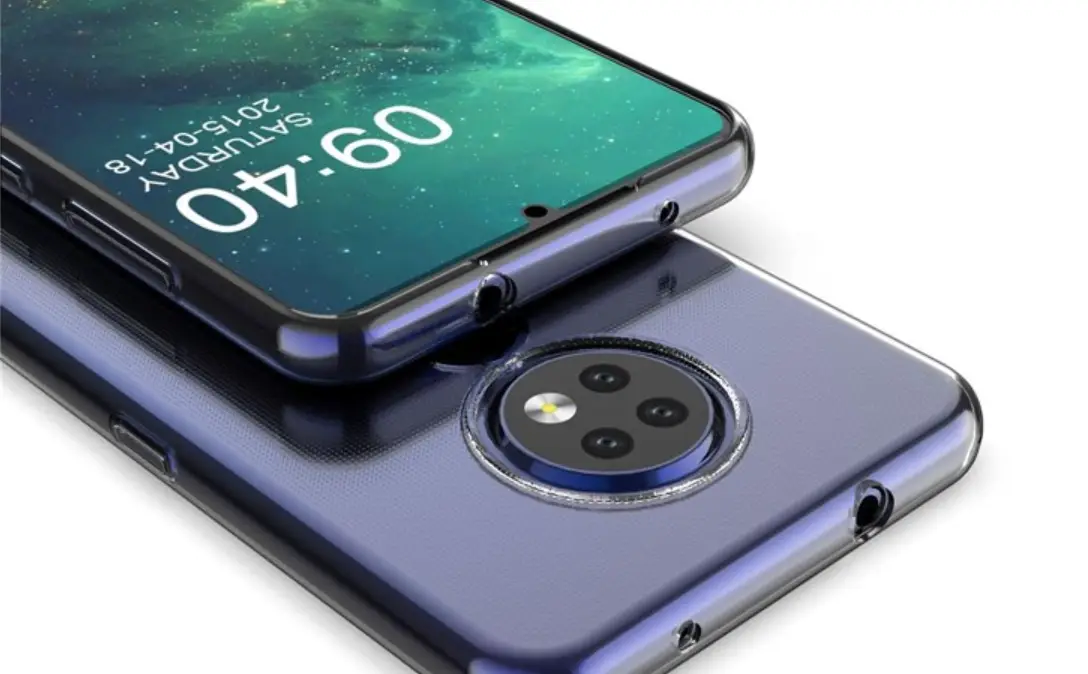 Nokia 7.2 case renders show a circular rear triple camera setup