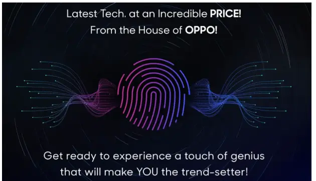 Oppo to announce a cheap smartphone with on-screen fingerprint reader in India, could be Oppo K1