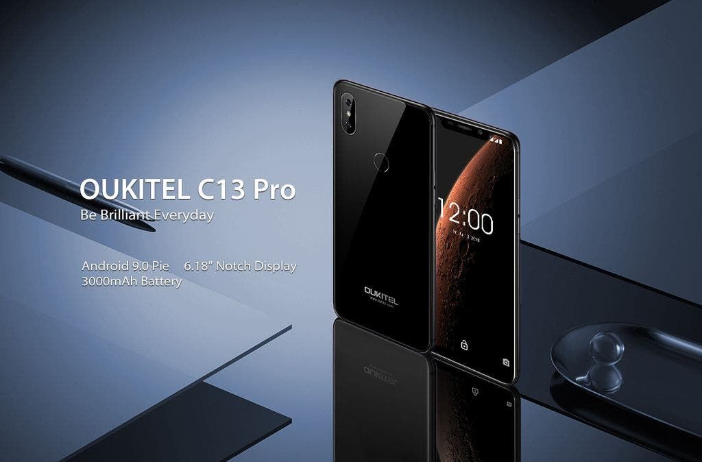 Entry-level notched OUKITEL C13 Pro coming in early March